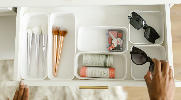 organizador de maquiagens