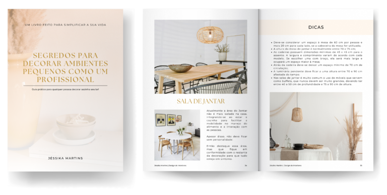 Ebook Segredos Para Decorar Ambientes Pequenos Como Um Profissional